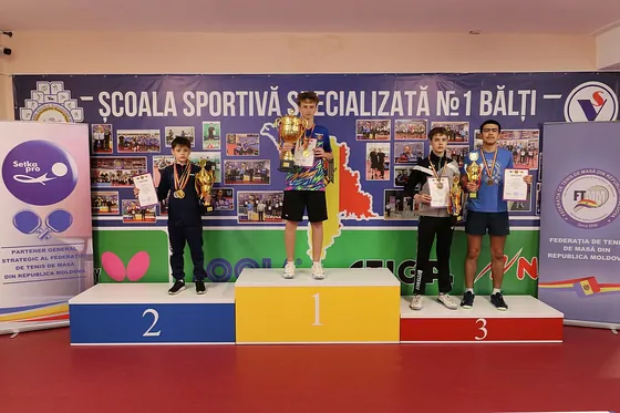 Campionatul Republicii Moldova U-15 la Tenis de Masă